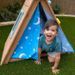 KIDKRAFT - Tipi cabane en bois enfant avec mur d'escalade - Photo n°5