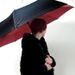 KINSTON Parapluie inversé Noir/Rouge - Photo n°1