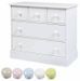 Kit de bouton pour commode pin massif rose Acapulco - Photo n°3