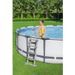 Kit Piscine hors sol tubulaire BESTWAY Steel Pro Max - 427 x 122 cm - Ronde (Avec un filtre a cartouche, une bâche et une échelle) - Photo n°5