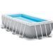 Kit piscine INTEX Prism Frame - Rectangulaire - 488 x 244 x 107 cm - Bleu - Photo n°1