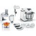 Kitchen machine Serie 2 BOSCH - Robot de cuisine - 700W - 4 vitesses + turbo - Bol mélangeur inox 3,8 L - Blender 1,25 L - Blanc - Photo n°1