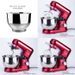 Kitchen Move - Robot patissier multifonction BAT-1519 - 1500W - Bol 5.5L - DALLAS - Rouge acier - Photo n°2