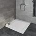 Kleine Wolke Tapis de bain antidérapant Arosa 55x55 cm Gris - Photo n°2