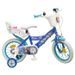 LA REINE DES NEIGES Vélo 14 + Casque - Enfant fille - Bleu et blanc - Photo n°2