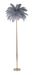 Lampadaire design plumes grises doré PALM - Photo n°1