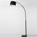 Lampadaire réglable métal noir Kiroop H 235 cm - Photo n°1
