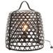 Lampe de table bambou noir Cintee - Photo n°2