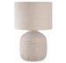 Lampe de table BILBY – Base en céramique et abat-jour textile - Photo n°1
