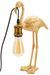 Lampe de table Flamant rose design dorée originale et ludique LORIE - Photo n°1