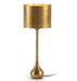Lampe de table métal doré Goldenia - Photo n°1