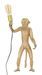 Lampe de table monkey gold cm ø 26x34x55 - Photo n°1