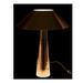 Lampe de table parapluie métal argenté Liath - Photo n°3