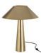 Lampe de table parapluie métal doré Ysarg - Photo n°1