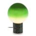 Lampe de table verre et pied marbre vert Kipras - Photo n°1