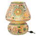 Lampe de table verre multicolore Veeda H 30 cm - Photo n°2