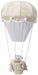 Lampe montgolfière coton blanc et écru - Photo n°1