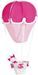 Lampe montgolfière coton rose et fuchsia - Photo n°1