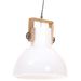 Lampe suspendue industrielle 25 W Blanc Rond 40 cm E27 - Photo n°3