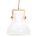 Lampe suspendue industrielle 25 W Blanc Rond 40 cm E27 - Photo n°4