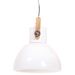 Lampe suspendue industrielle 25 W Blanc Rond 40 cm E27 - Photo n°5