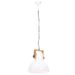 Lampe suspendue industrielle 25 W Blanc Rond 40 cm E27 - Photo n°6