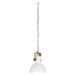 Lampe suspendue industrielle 25 W Blanc Rond Manguier 32 cm E27 - Photo n°7