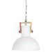 Lampe suspendue industrielle 25 W Blanc Rond Manguier 42 cm E27 - Photo n°5