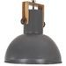Lampe suspendue industrielle 25 W Gris Rond Manguier 42 cm E27 - Photo n°1