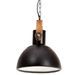 Lampe suspendue industrielle 25 W Noir Rond 30 cm E27 - Photo n°4