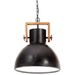Lampe suspendue industrielle 25 W Noir Rond 40 cm E27 - Photo n°3