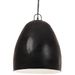 Lampe suspendue industrielle 25 W Noir Rond 42 cm E27 - Photo n°1