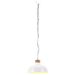 Lampe suspendue industrielle 58 cm Blanc E27 - Photo n°3