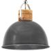 Lampe suspendue industrielle Gris Rond 51 cm E27 Manguier - Photo n°3