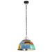 Lampe suspendue industrielle vintage 25W Multicolore Rond 41 cm - Photo n°3