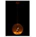 Lampe suspension boule verre doré Narsh - Photo n°3