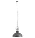 Lampe suspension métal argenté Jibel - Photo n°1