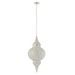 Lampe suspension métal blanc Omani - Photo n°1