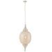 Lampe suspension métal blanc Omani H 164 cm - Photo n°2