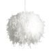 Lampe suspension plumes blanches Rivaj - Photo n°1