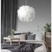 Lampe suspension plumes blanches Rivaj - Photo n°6