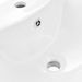 Lavabo autoportant avec socle Céramique Blanc 580x470x200 mm - Photo n°6