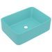 Lavabo de luxe Vert clair mat 41x30x12 cm Céramique - Photo n°1