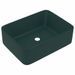 Lavabo de luxe Vert foncé mat 41x30x12 cm Céramique - Photo n°1