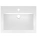 Lavabo en granit 600 x 450 x 120 mm Blanc - Photo n°3