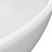 Lavabo ovale de luxe Blanc mat 40x33 cm Céramique - Photo n°5