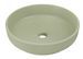 Lavabo rond vert mat RIVER 40 cm - Photo n°1