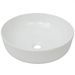 Lavabo ronde Céramique Blanc 41,5 x 13,5 cm - Photo n°2