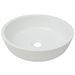 Lavabo ronde Céramique Blanc 42 x 12 cm - Photo n°2