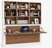 Le lit escamotable horizontal avec bureau et bibliothèque intégrés SPACIO - Ouverture automatique assistée - Photo n°1